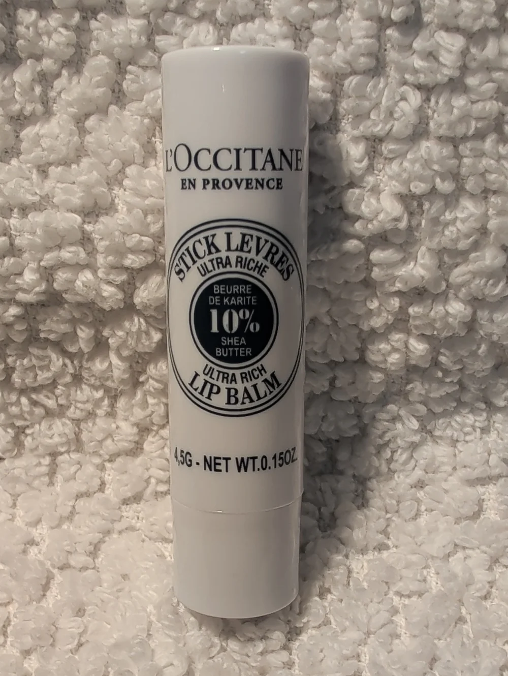 L'OCCITANE Ultra Rich Lip Balm - White